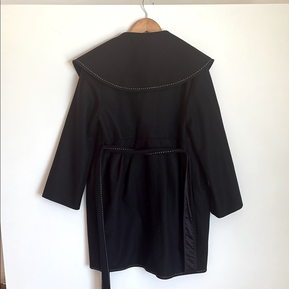 Alice + Olivia Black Women's Coat - Picture 4 of 5
